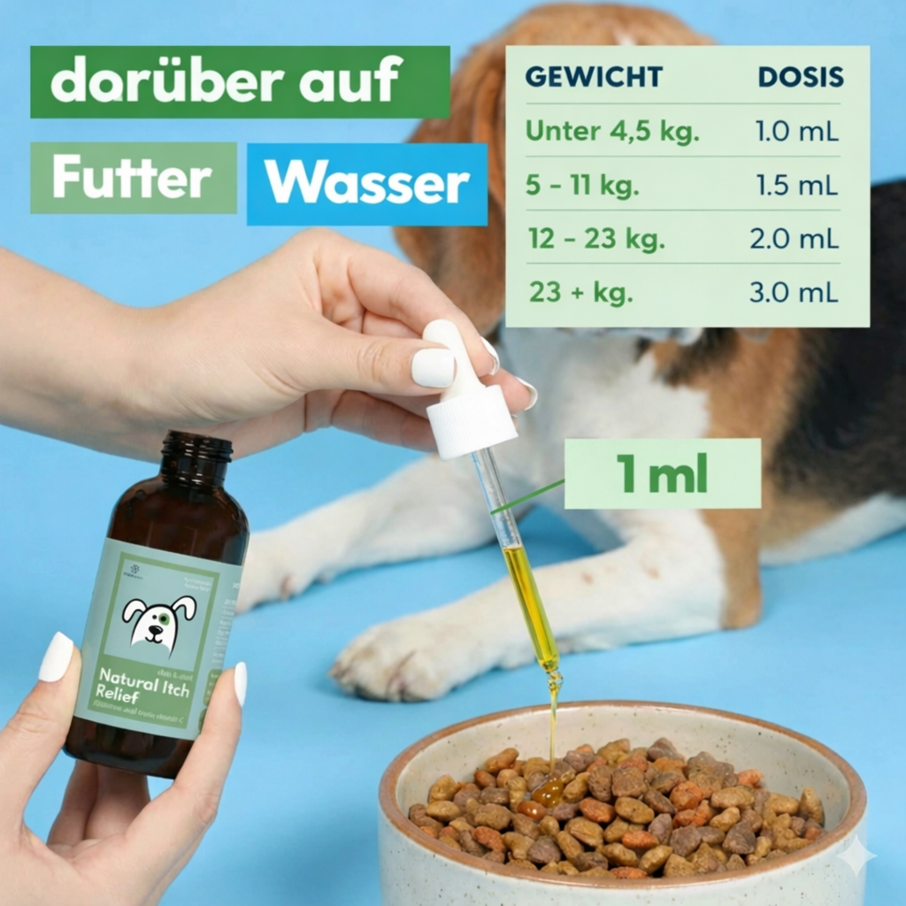 Tierarzt-empfohlene Juckreiz-Linderungstropfen